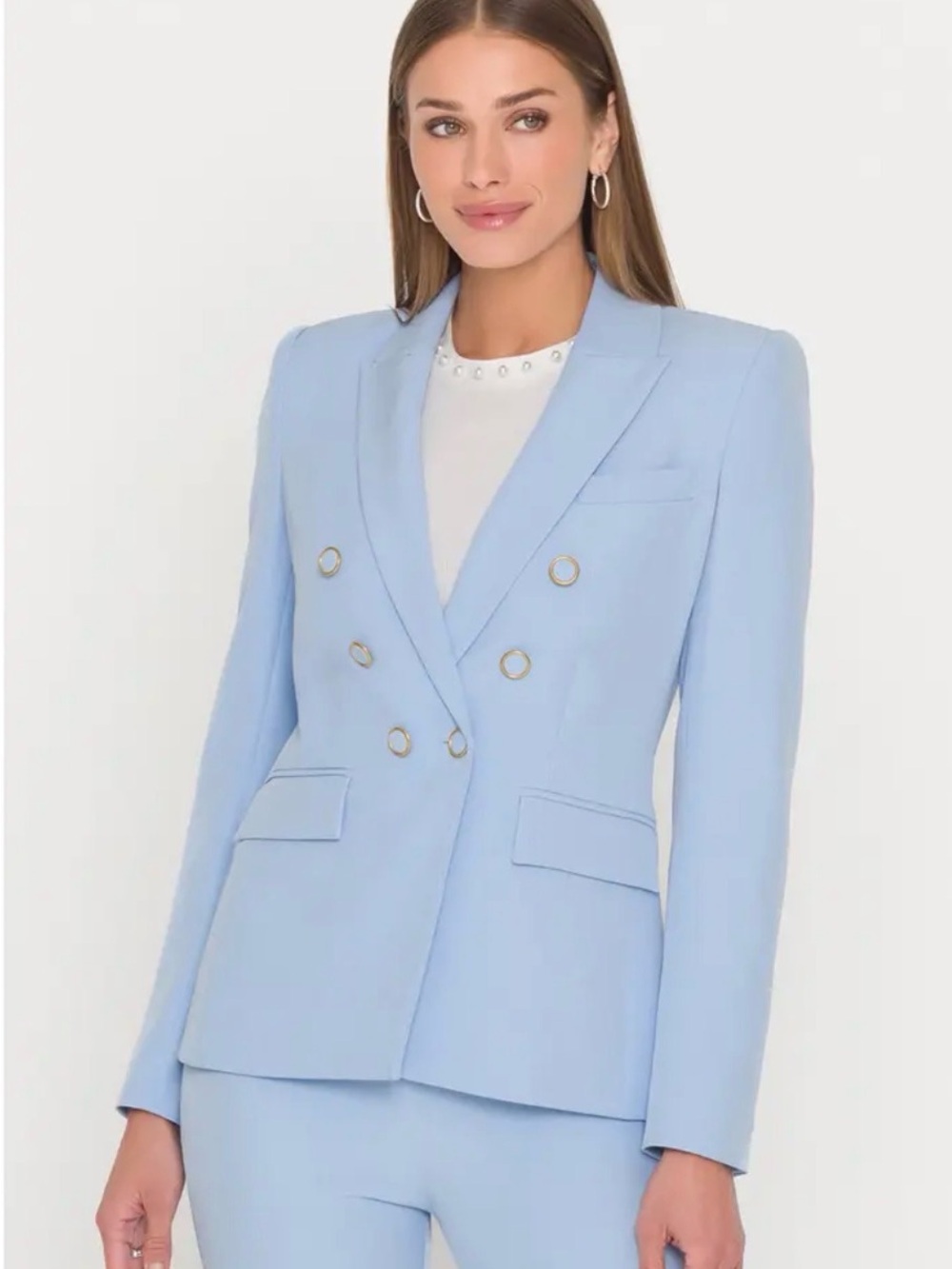 Generation Love Light Blue Blazer Size Small